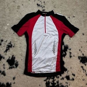 Crane Girl’s Biking Cycling Quarter Zip Shirt Size 8